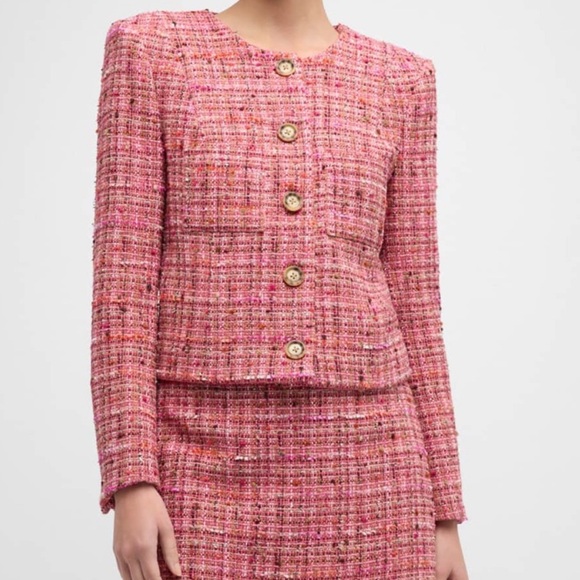Veronica Beard Jackets & Blazers - Veronica Beard Lars Tailored Jacket Pink Size 4 New